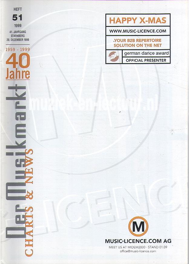 Der Musikmarkt 1999 nr. 51